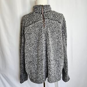 Mens XXL Alpine Sherpa Quarter Zip